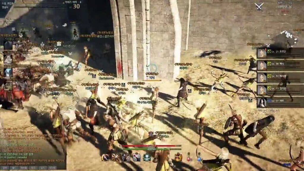 массовый пвп в блек дезерт